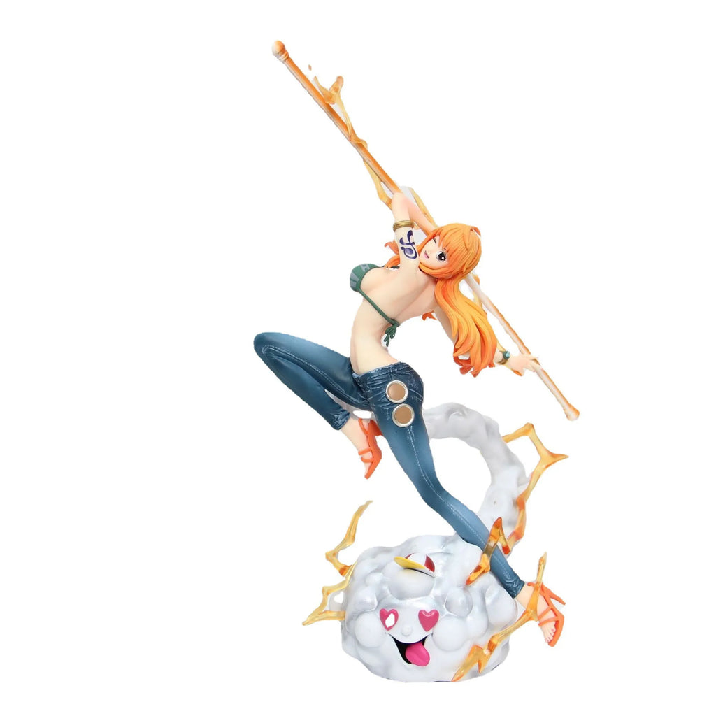 One Piece Nami Anime Sammelfigur 29 cm – ohne Hintergrund
