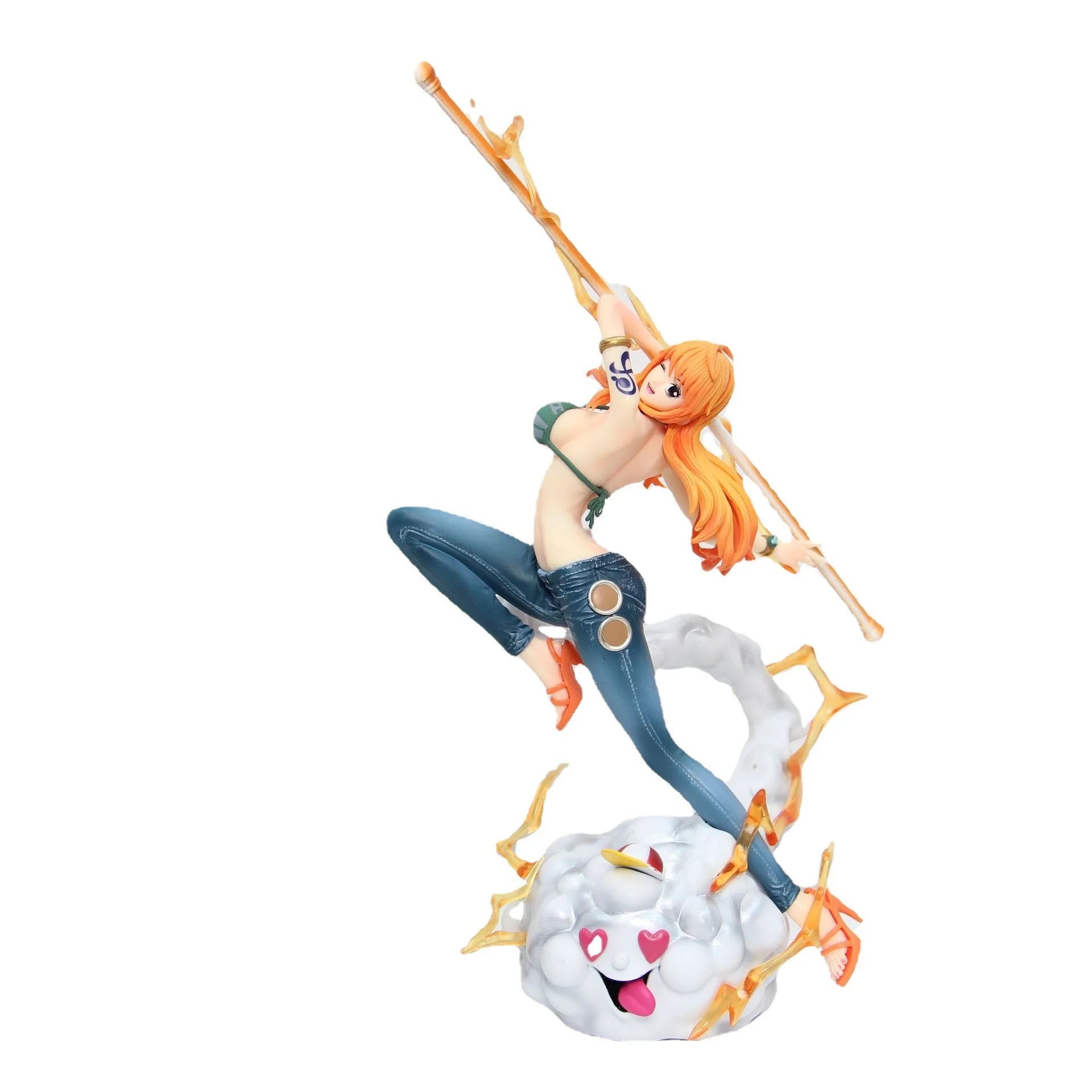 One Piece Nami Anime Sammelfigur 29 cm – ohne Hintergrund
