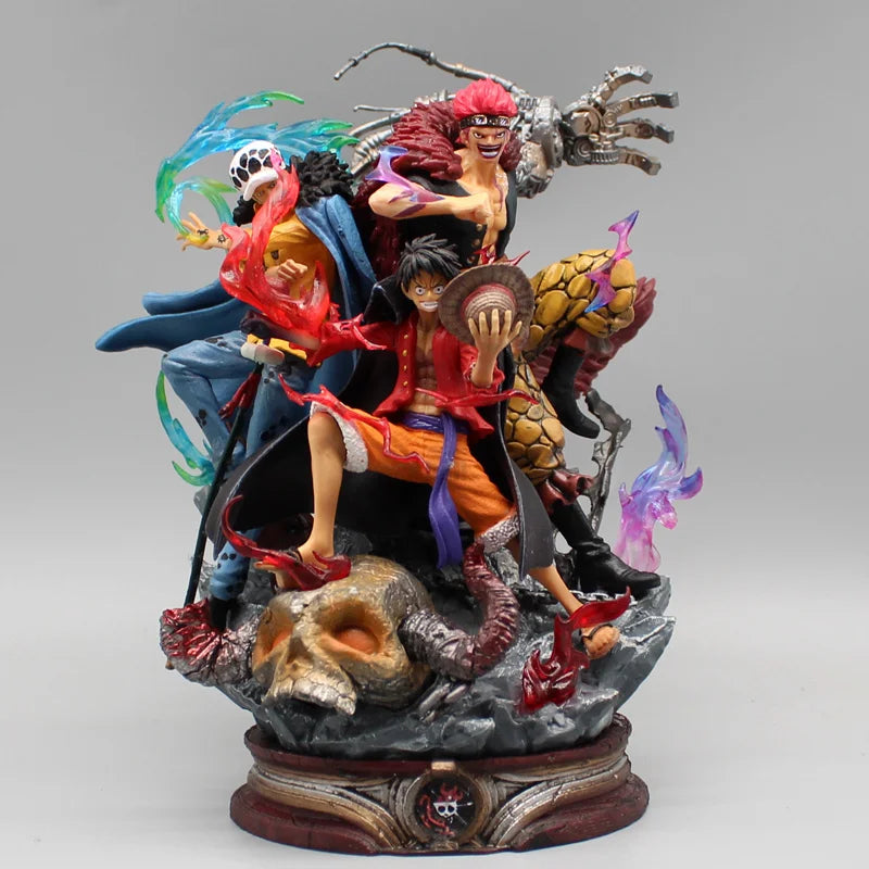 One Piece Ruffy, Law & Kid Figur 